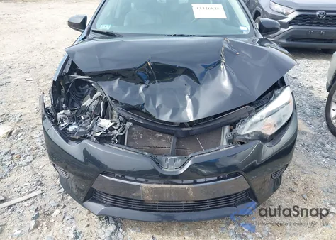 2015 Toyota Corolla Le from USA, damaged, VIN 2T1BURHE5FC248390